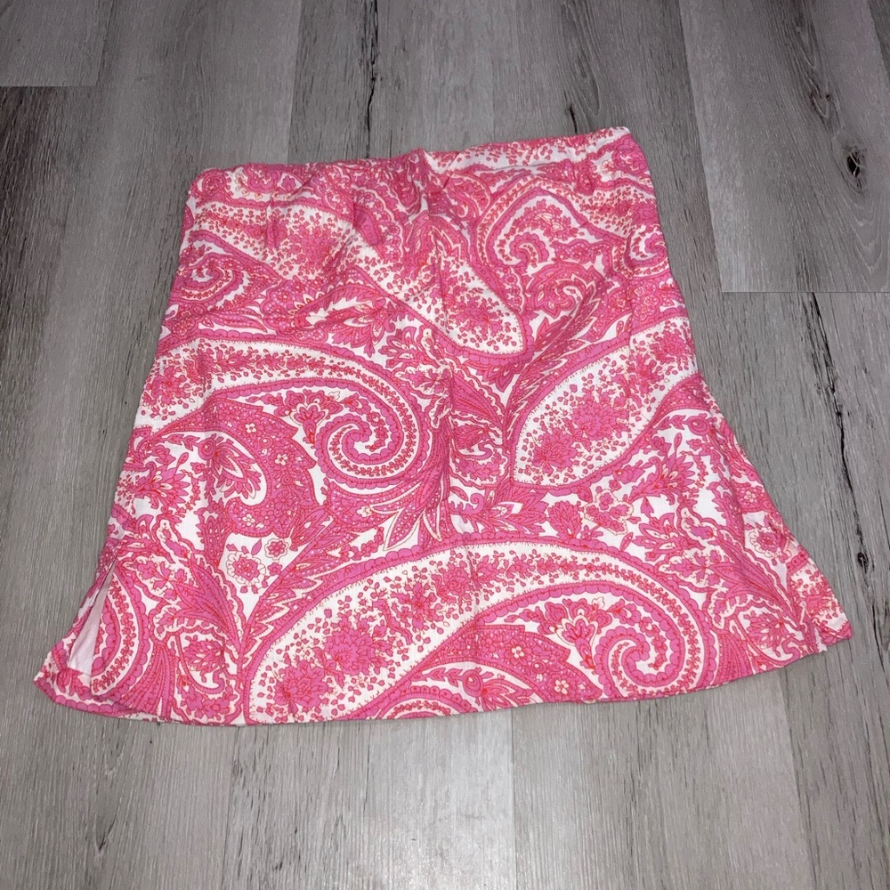 J crew floral tube top size 10 (stretchy!!!) no flaws!